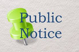 public notice