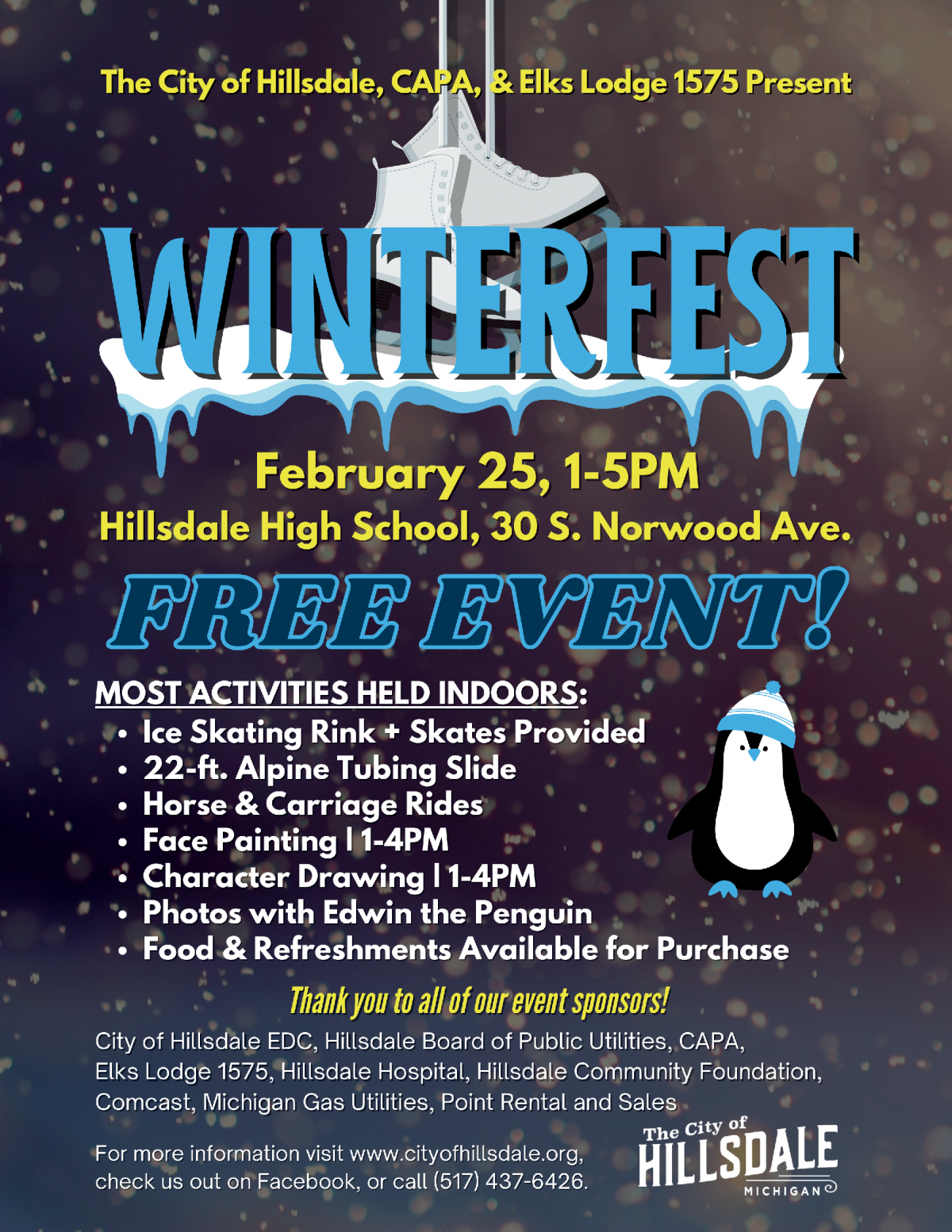 Winterfest 2023 Event Flyer